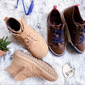 Boys Boots Toddler Shoes Cat and Jack Tennis Shoes size 9 Back to School